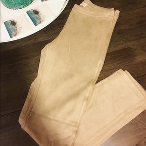 Altar’d State Suede Leggings! Like new!